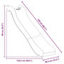 Voir la diapositive 5 : VIDAXL Toboggan de jeu bleu 174x38 cm polypropylene