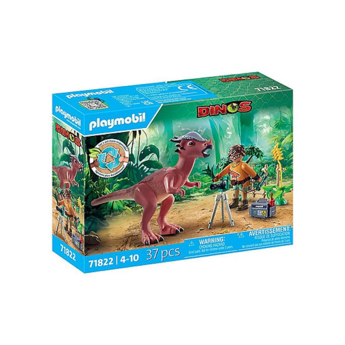 PLAYMOBIL 71822 stygimoloch avec chercheur