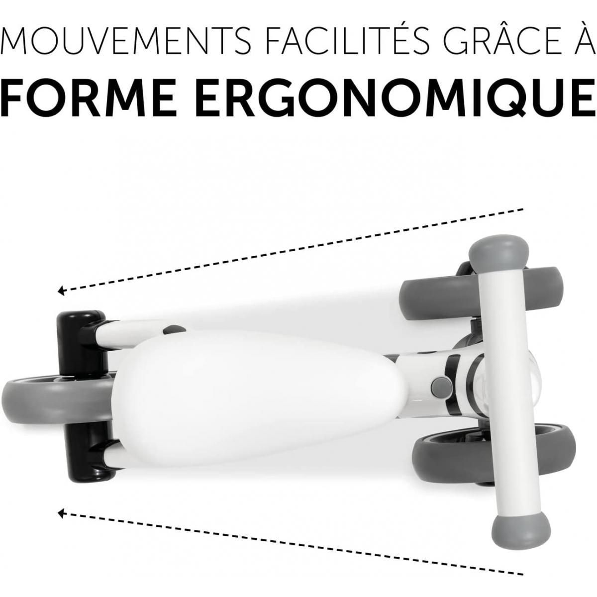 HAUCK Porteur pour tout-petit 1st Ride Three Zebra Blanc