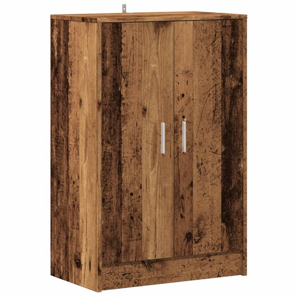 VIDAXL Armoire a chaussures vieux bois 60x35x92 cm bois d'ingenierie