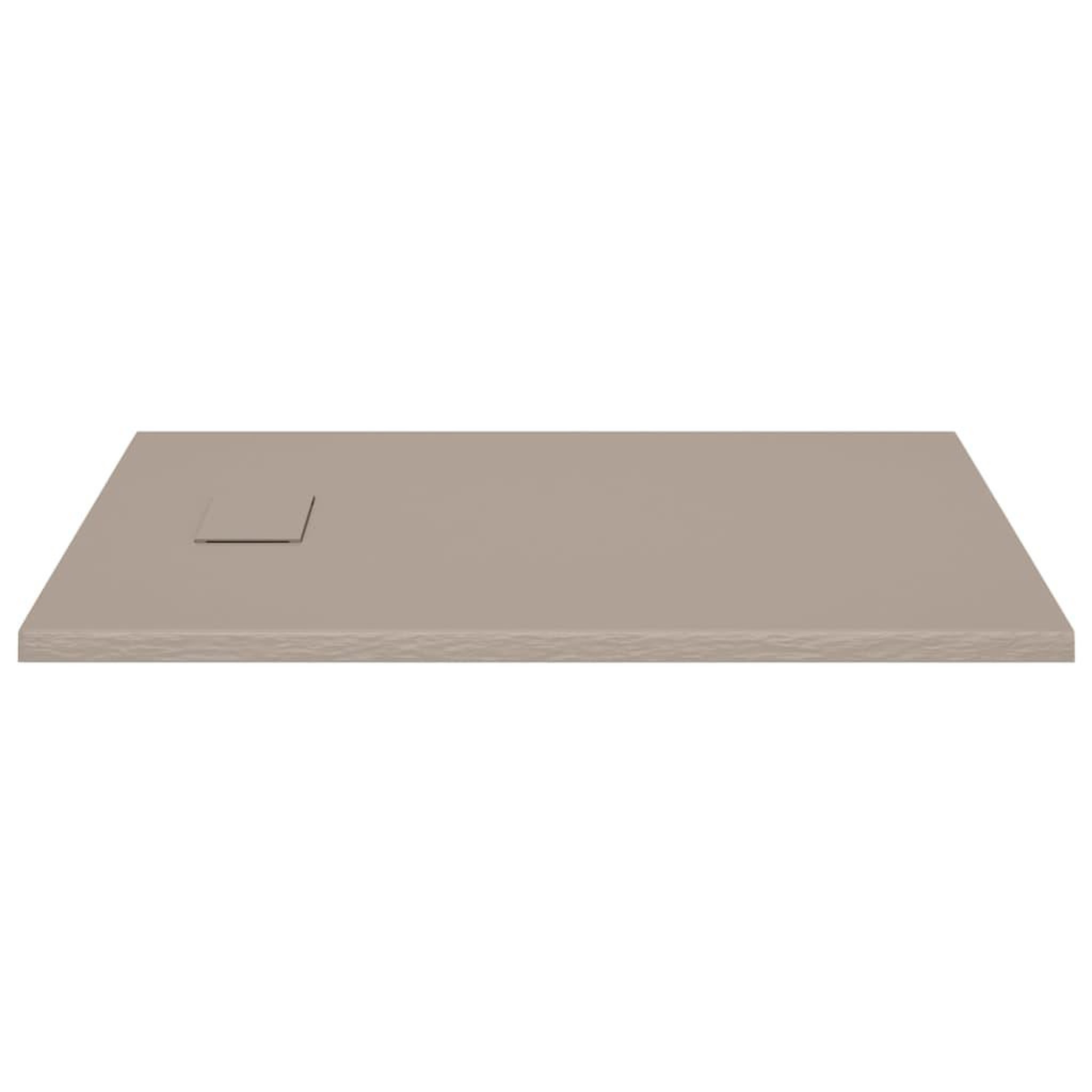 Voir la diapositive 5 : VIDAXL Receveur de douche SMC Marron 100x80 cm