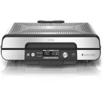 NINJA Plancha électrique GX101EU gris grill/plancha intérieurXL à poser, 47x24.7 cm