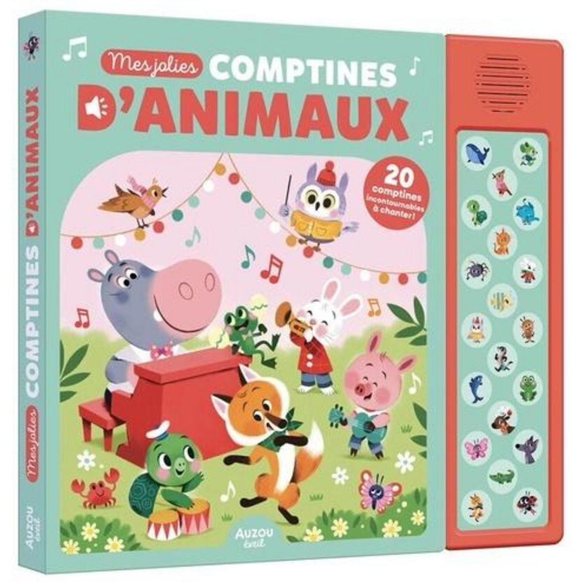 MES JOLIES COMPTINES D'ANIMAUX. 20 PUCES SONORES, Fehrl Kathrin