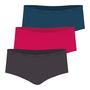 Voir la diapositive 1 : Athena Lot de 3 boxers femme Ecopack Basic
