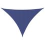Voir la diapositive 2 : VIDAXL Voile de parasol Tissu Oxford triangulaire 5x6x6 m bleu