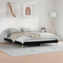 Voir la diapositive 4 : VIDAXL Cadre de lit sans matelas noir 200x200 cm bois d'ingenierie