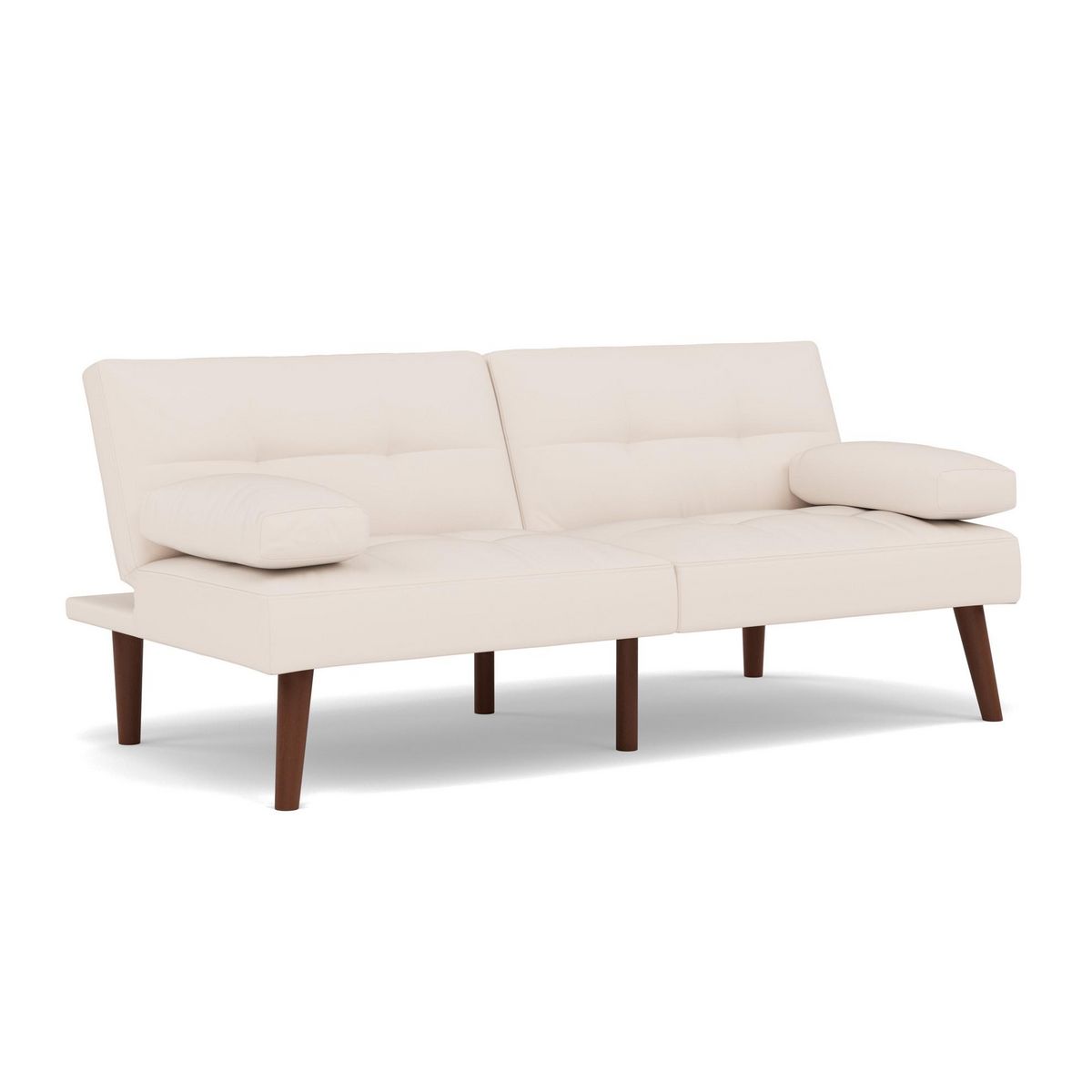 BEST MOBILIER Philae - canapé convertible clic-clac 2 places - en simili