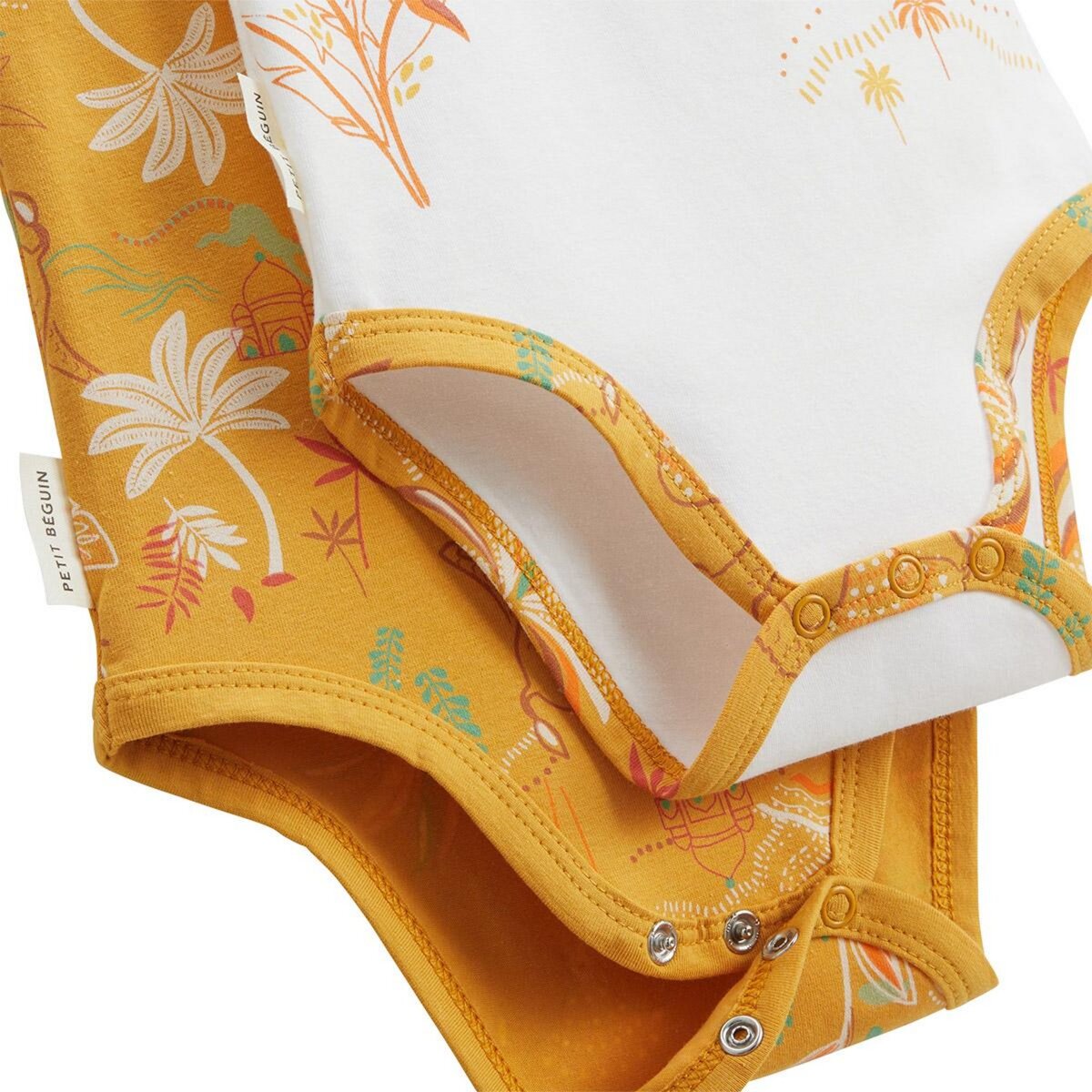 Petit Béguin Lot de 2 bodies bébé sans manches Liwa