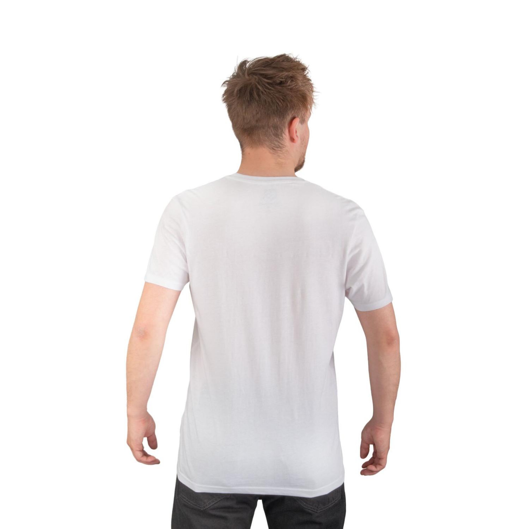 Voir la diapositive 3 : FREEGUN T-shirt homme en jersey 140GSM imprimé devant Van