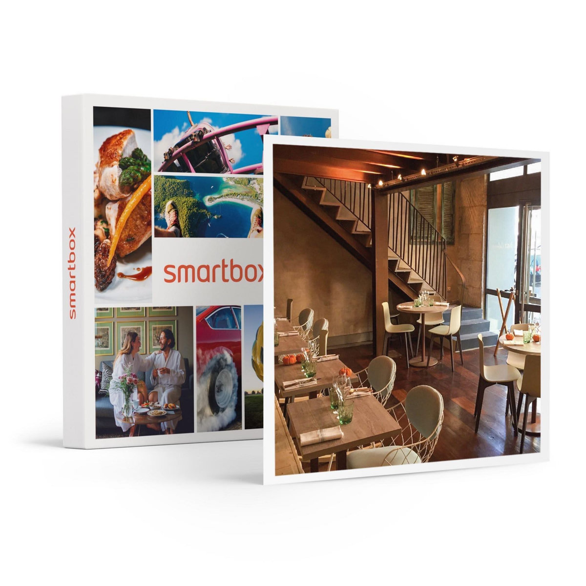 Smartbox Adresses gastronomiques : menu 2 plats au restaurant Un Petit Cabanon Bouillon à Marseille - Coffret Cadeau Gastronomie
