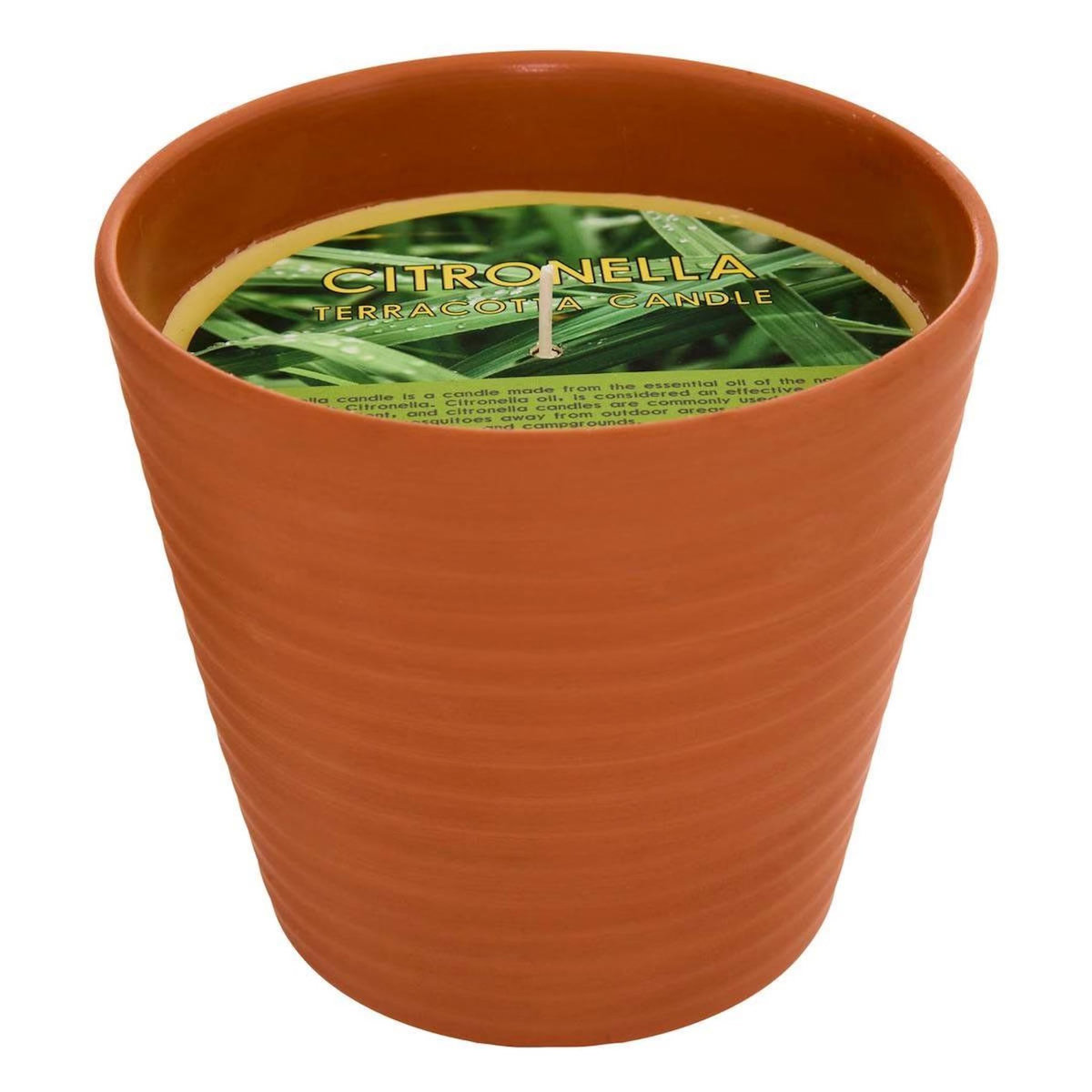 ATMOSPHERA Bougie Parfumée en Terre Cuite  Terry  200g Citronnelle