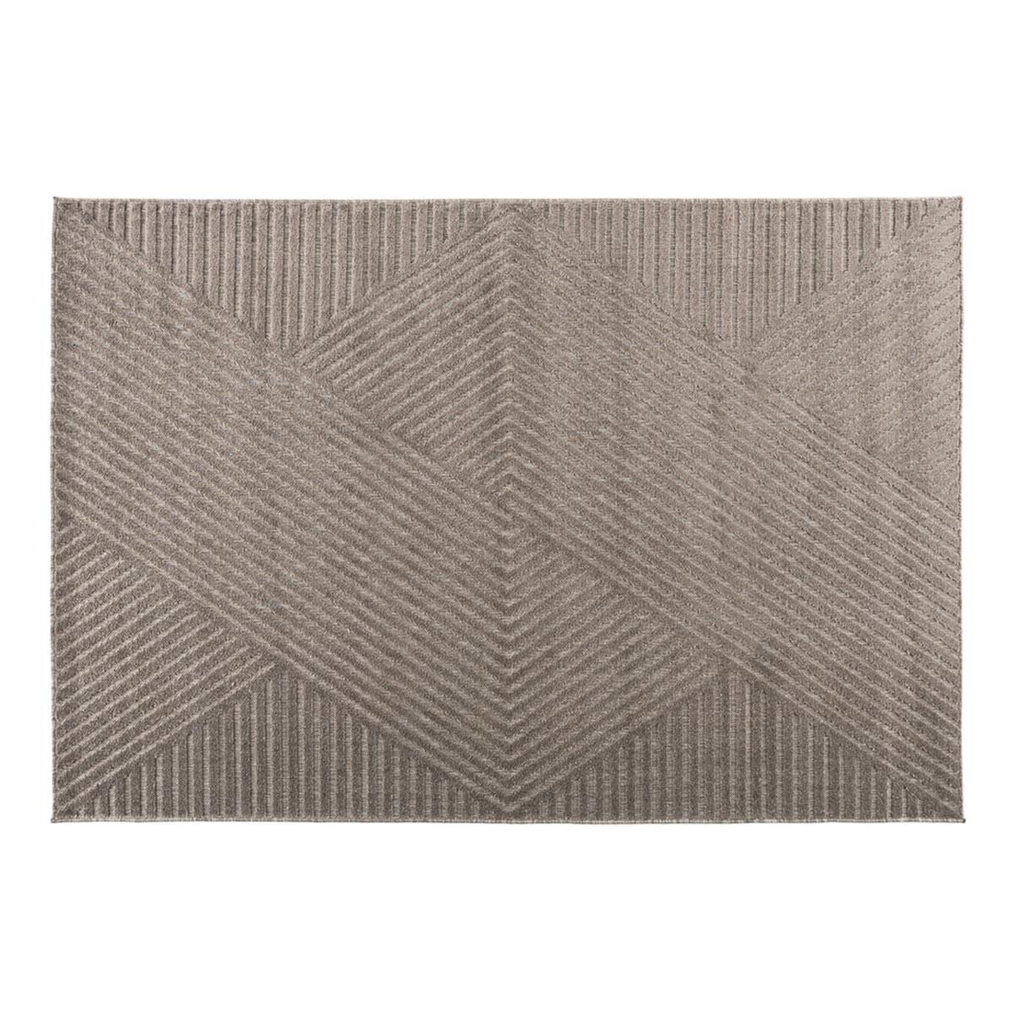 Paris Prix Tapis déco  aron solar  200x290cm marron