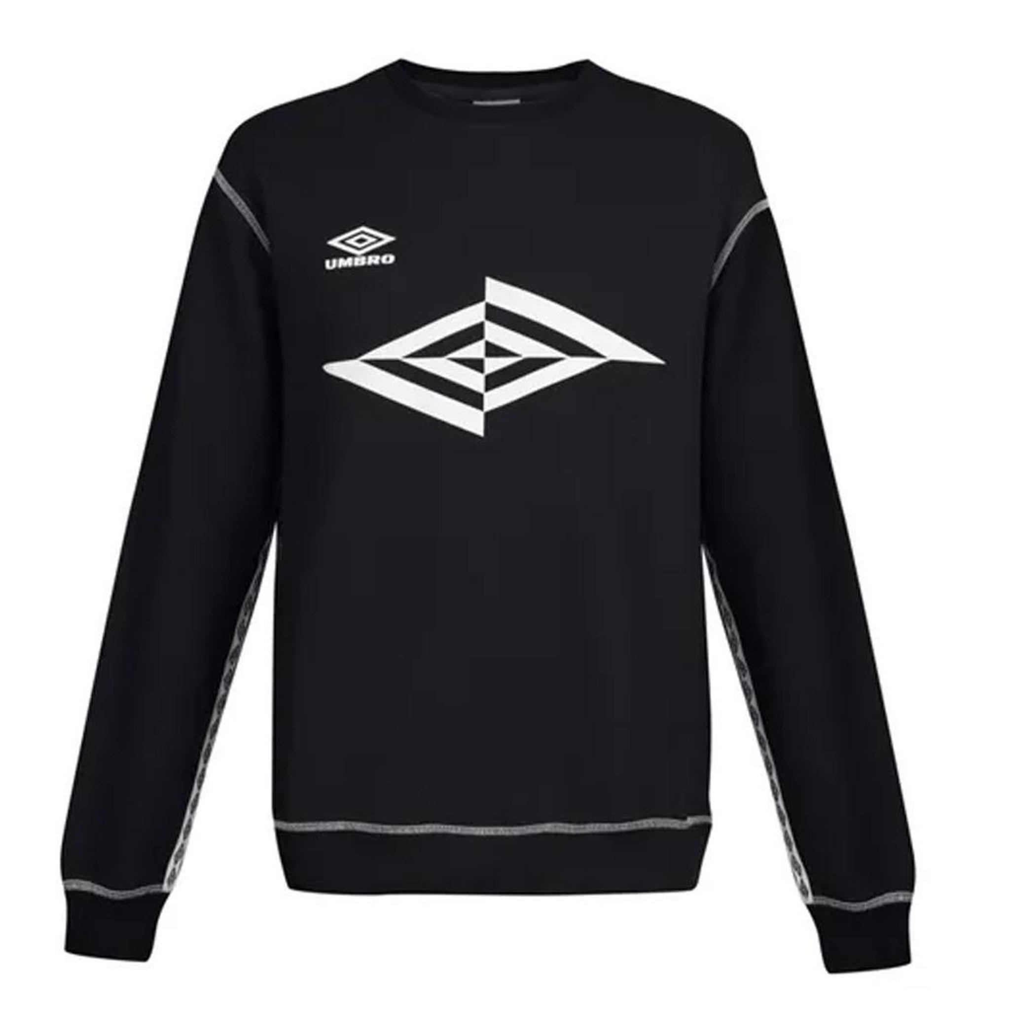 UMBRO Sweat Noir Homme Umbro Lif Crewnec Pig. Coloris disponibles : Noir