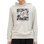 Jack & Jones Sweat à Capuche  chiné Homme Jack & Jones Hawaii. Coloris disponibles : Gris