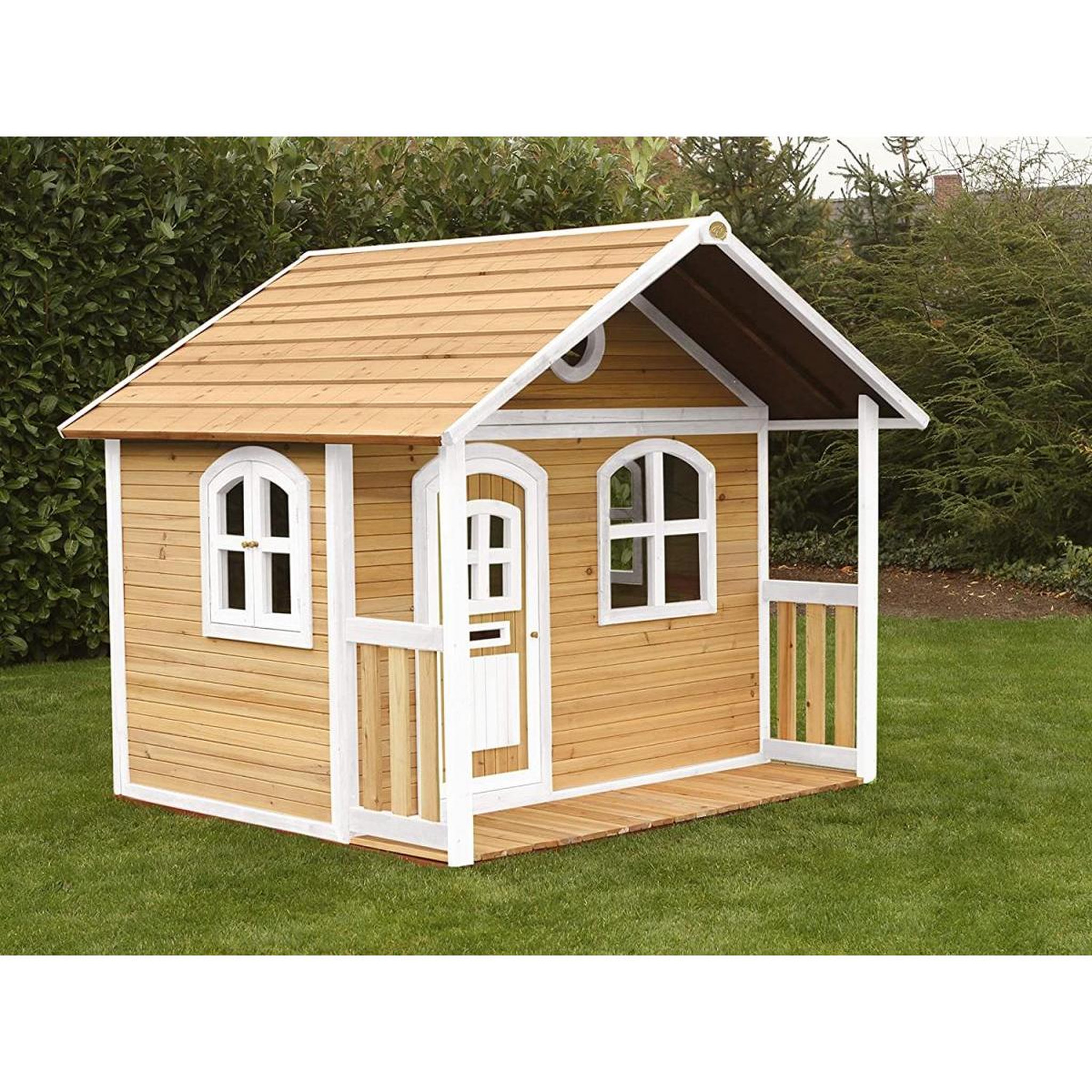 Voir la diapositive 3 : Axi House AXI Cabane enfant MILAN Brun Blanc