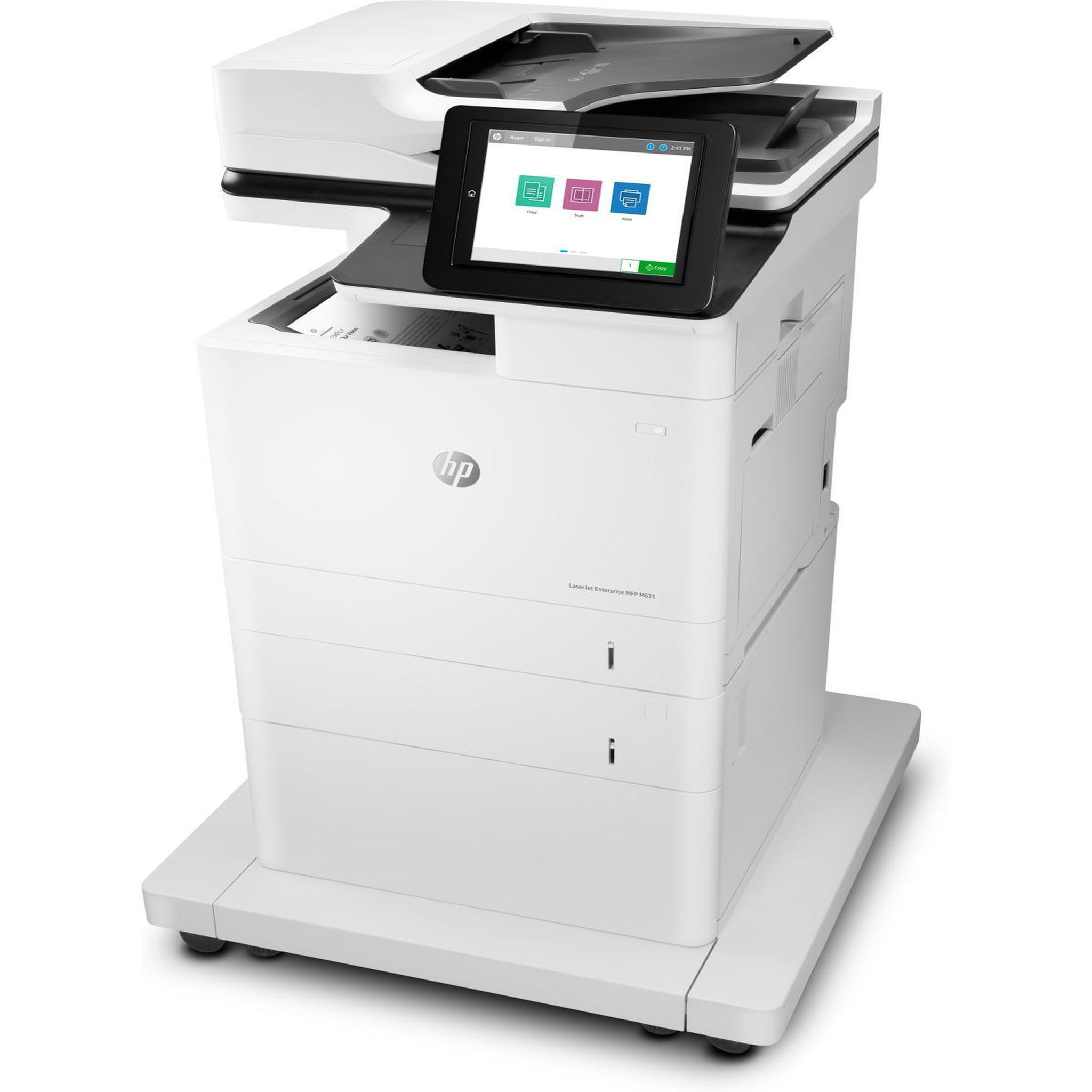 Voir la diapositive 3 : HP Imprimante multifonction HP 7PS98A LaserJet Enterprise MFP M635fht Laser A4 1200 x 1200 DPI 61 ppm Noir et blanc