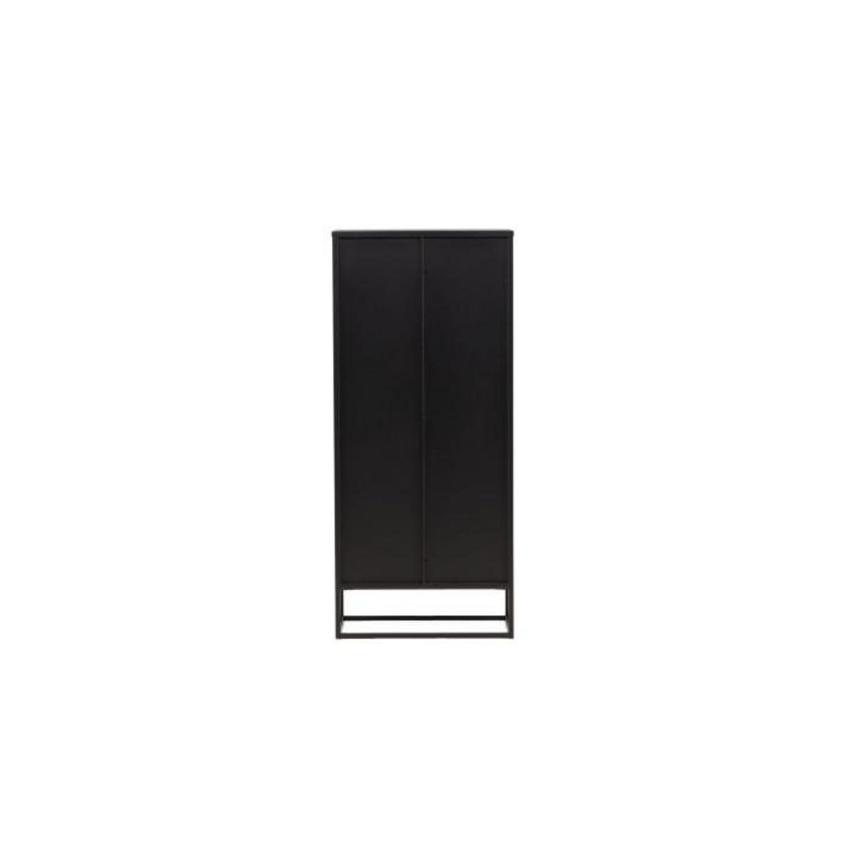 Paris Prix Vitrine 2 Portes Design  Garis  160cm Noir