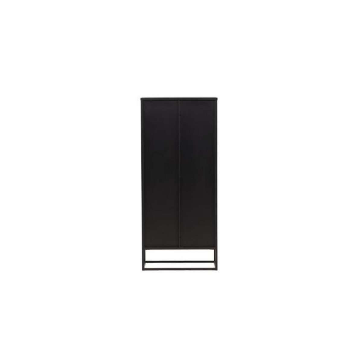 Paris Prix Vitrine 2 Portes Design  Garis  160cm Noir
