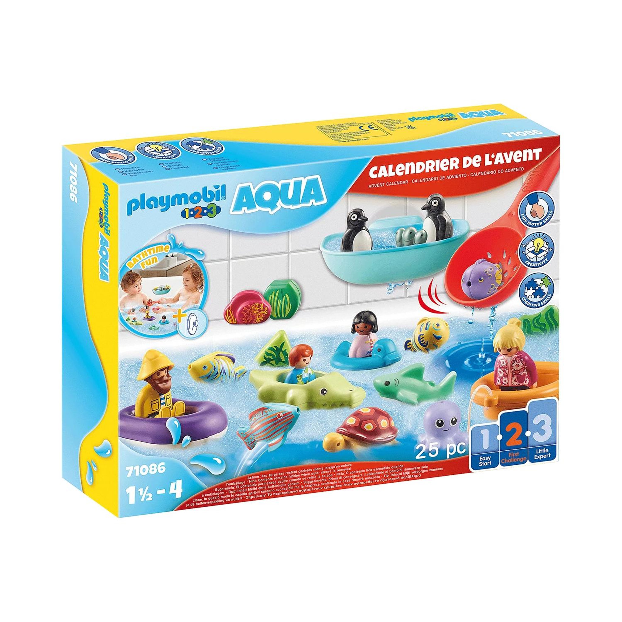 PLAYMOBIL 1 2 3 Aqua Calendrier de l'Avent