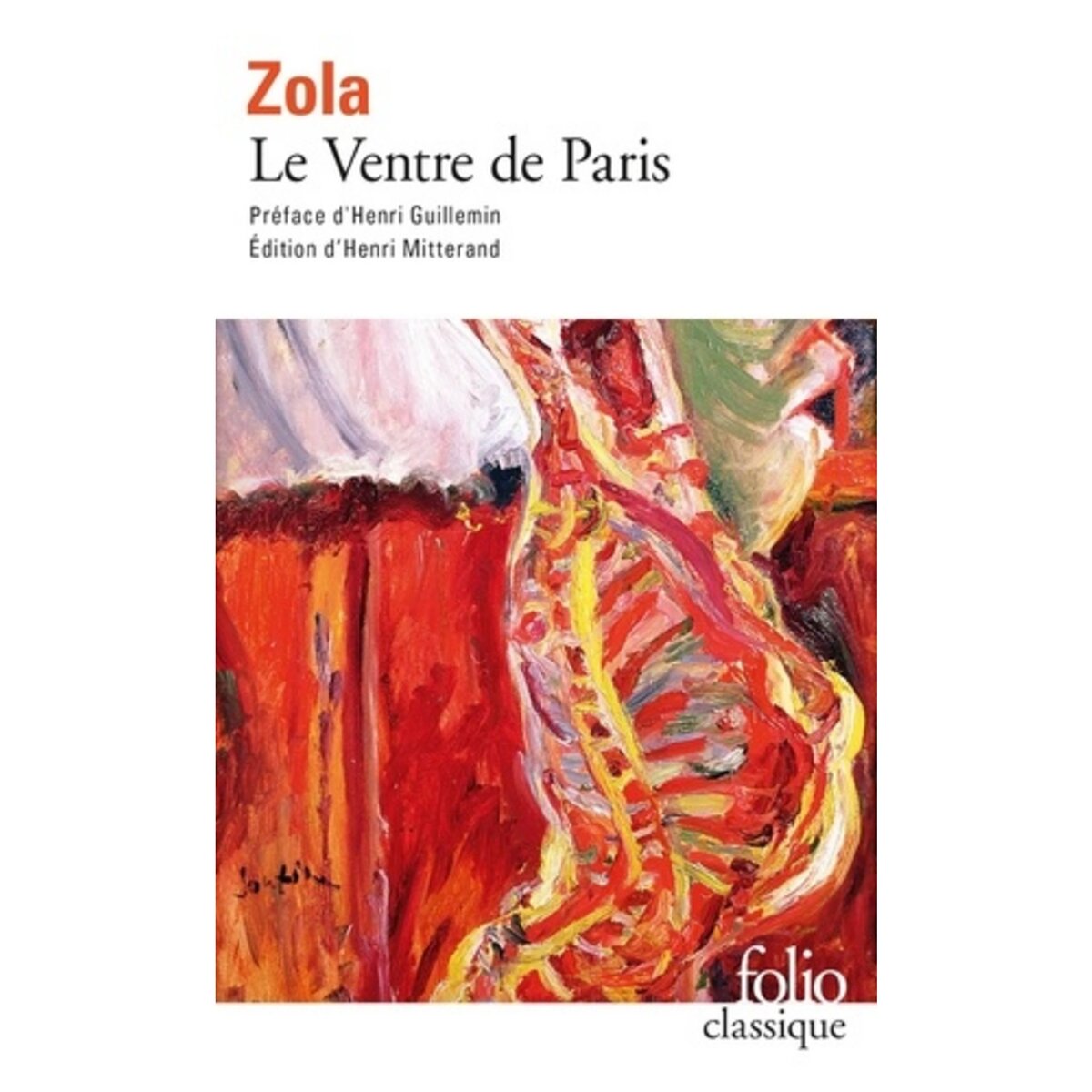  LE VENTRE DE PARIS, Zola Emile