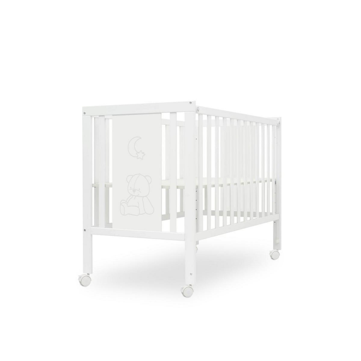 INTERBABY Lit Bébé Mod. Basic - blanc