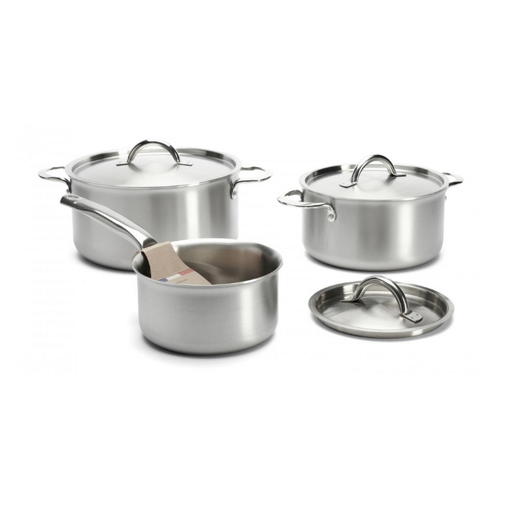Voir la diapositive 5 : De buyer Batterie de cuisine 3 pièces - 3601.06