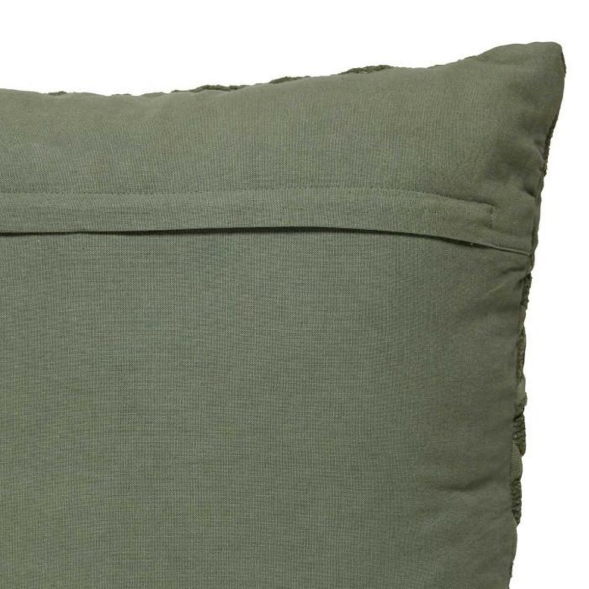 ATMOSPHERA Coussin Déco Jacquard  Lethon  38x58cm Vert Clair