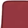 VIDAXL Chaise longue Rouge bordeaux 54x75x76 cm Similicuir