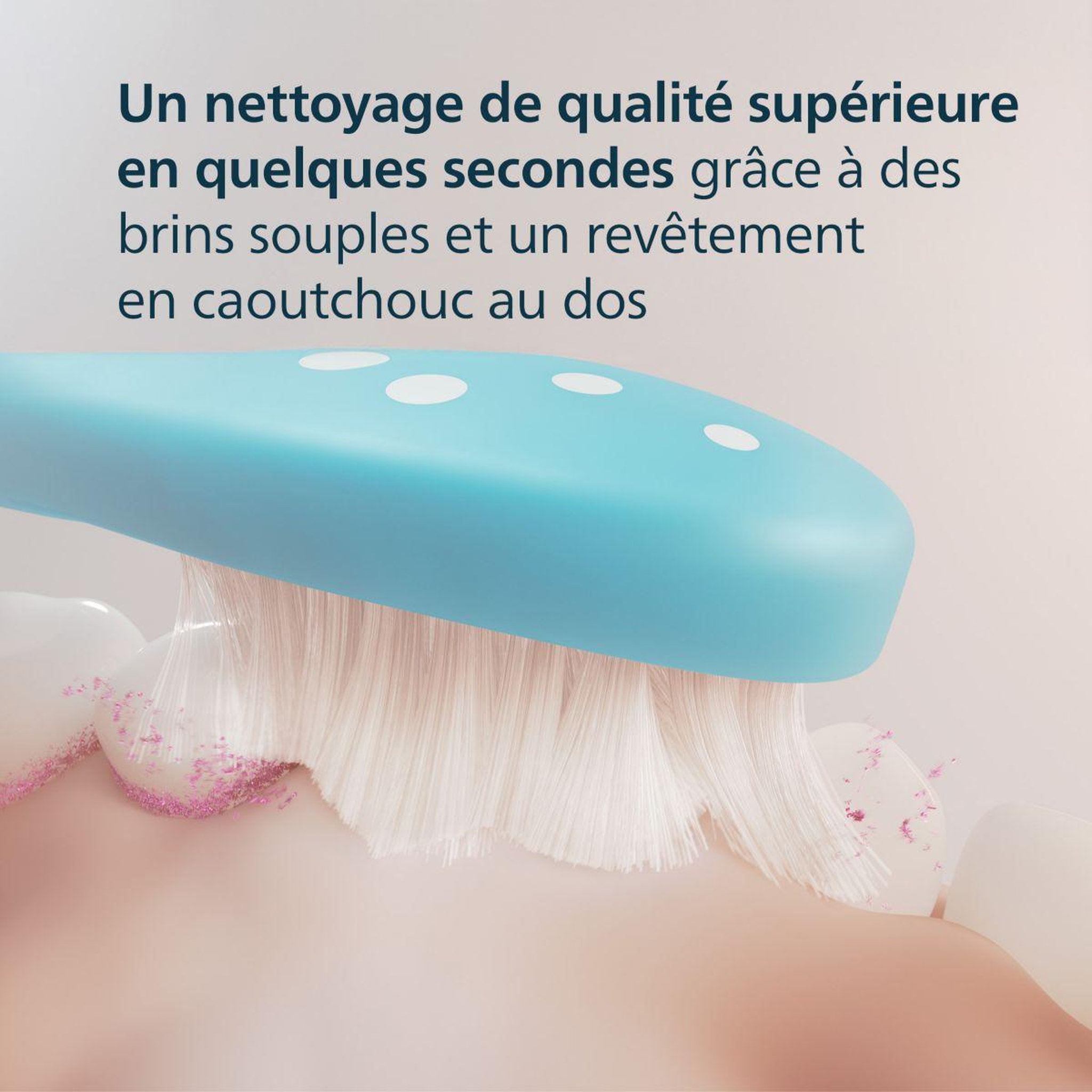 Voir la diapositive 3 : Philips Brossette dentaire Sonicare x2 tete de brosse HX6042/90