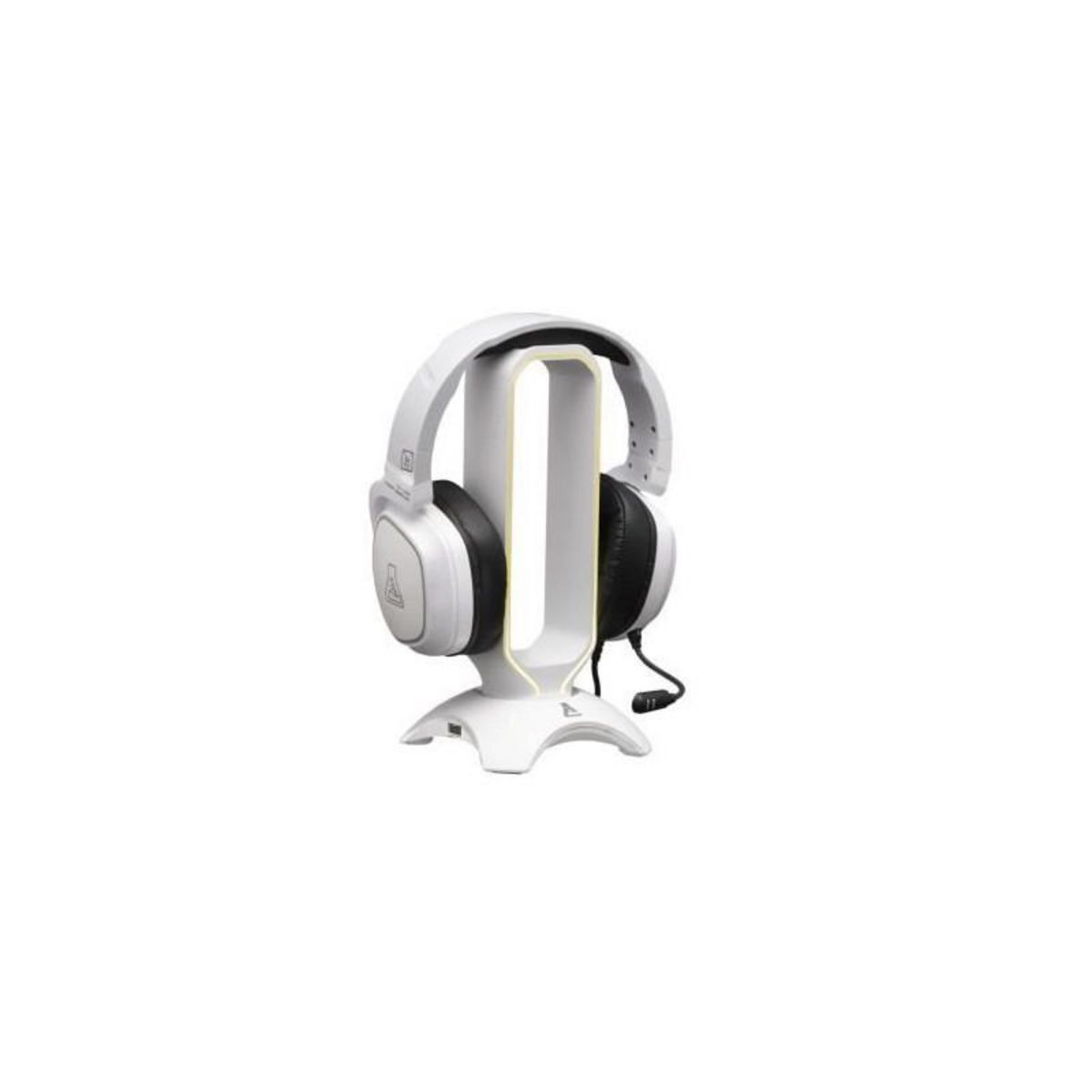 THE G-LAB Support pour Casque/Micro-Casque - THE G-LAB - K-STAND RADO - RGB USB - Blanc