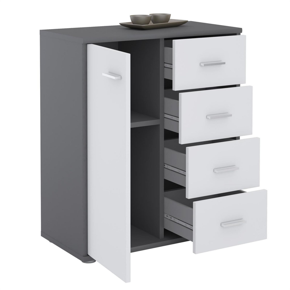 IDIMEX Buffet OSCAR, en mélaminé