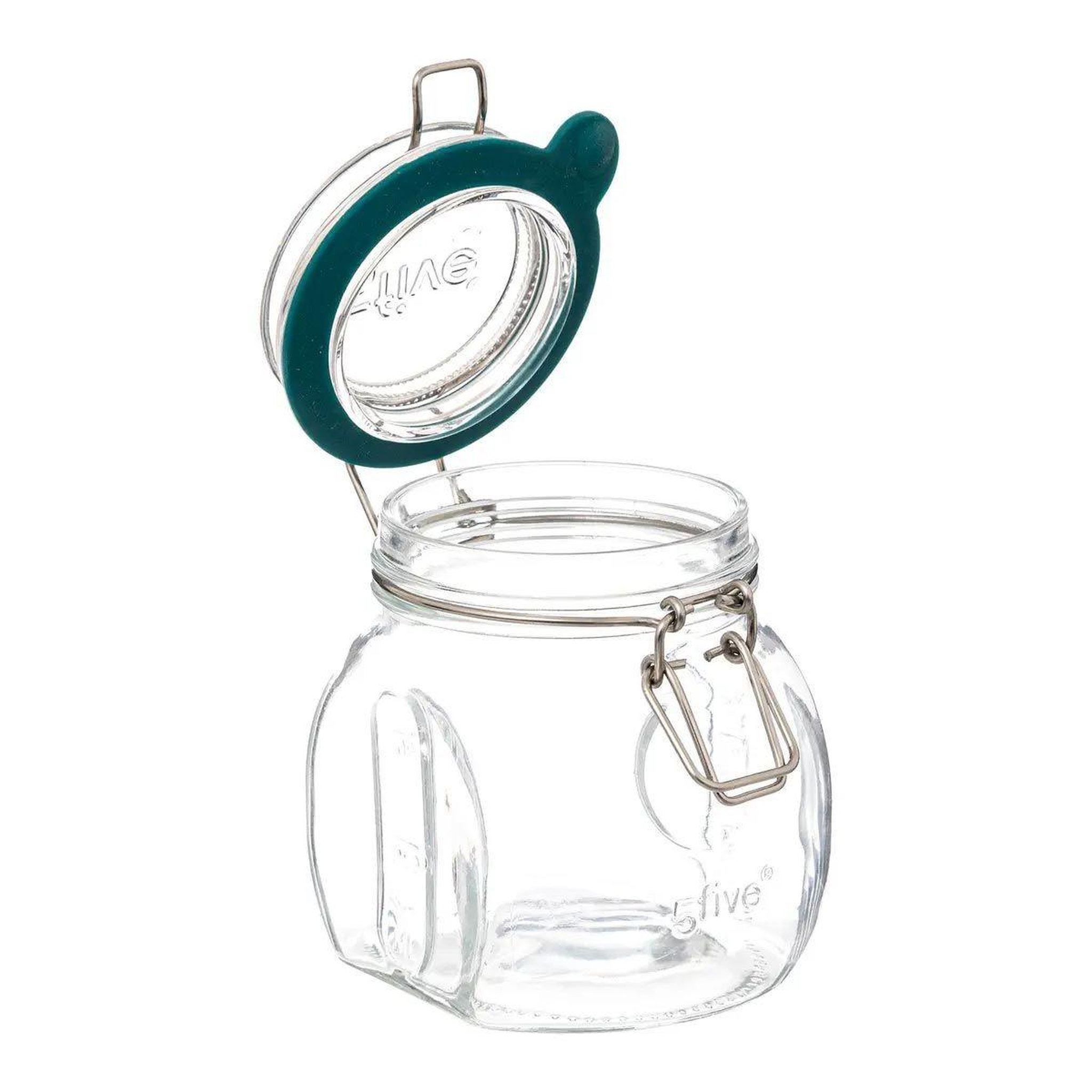 Voir la diapositive 2 : FIVE Bocal en verre gradué  jarro  500ml transparent