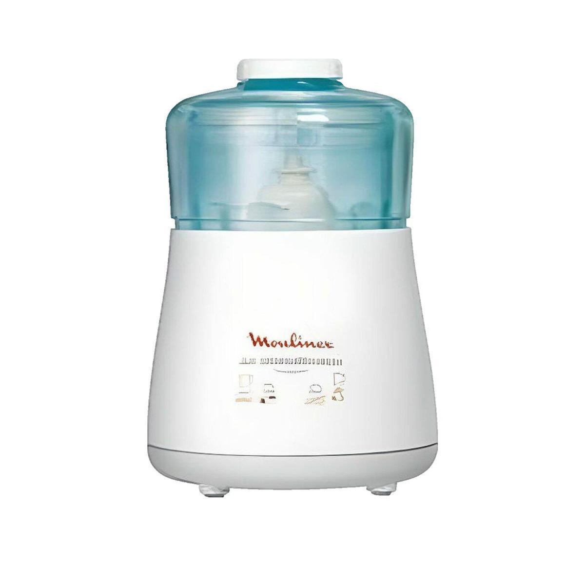 MOULINEX Hachoir électrique Moulinex DPA 141 blanc 1000 W 0,33 L