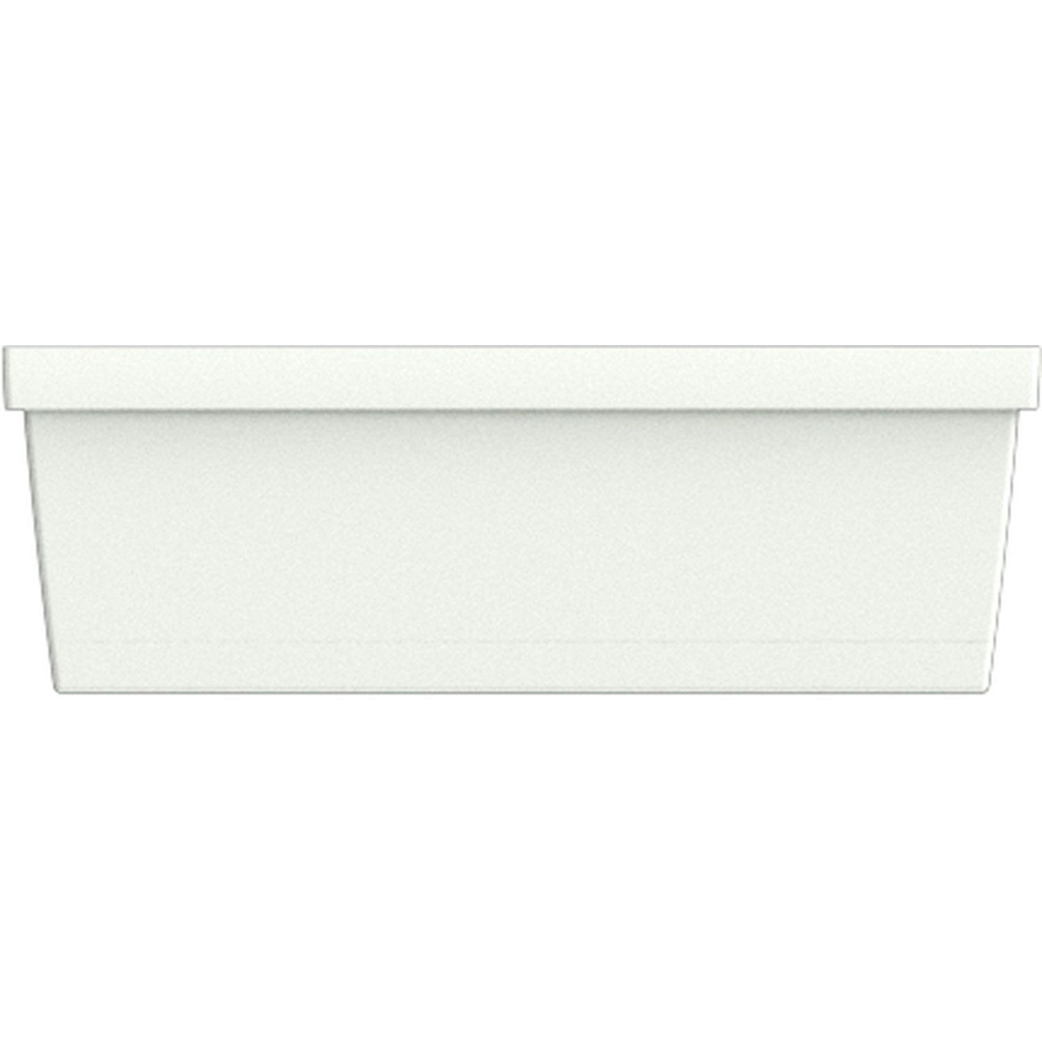 GARDENSTAR Balconnière + plateau L50 cm blanc crème