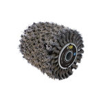 Fartools Brosse métallique multimatière pour meuleuse 115015 et 115016, FARTOOLS, diam. 120 mm