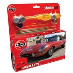 airfix maquette voiture : starter set : jaguar e-type