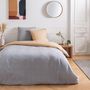 Voir la diapositive 1 : FUTURE HOME Parure de lit 2 personnes en flanelle coton 57 fils unie multico 240x220cm