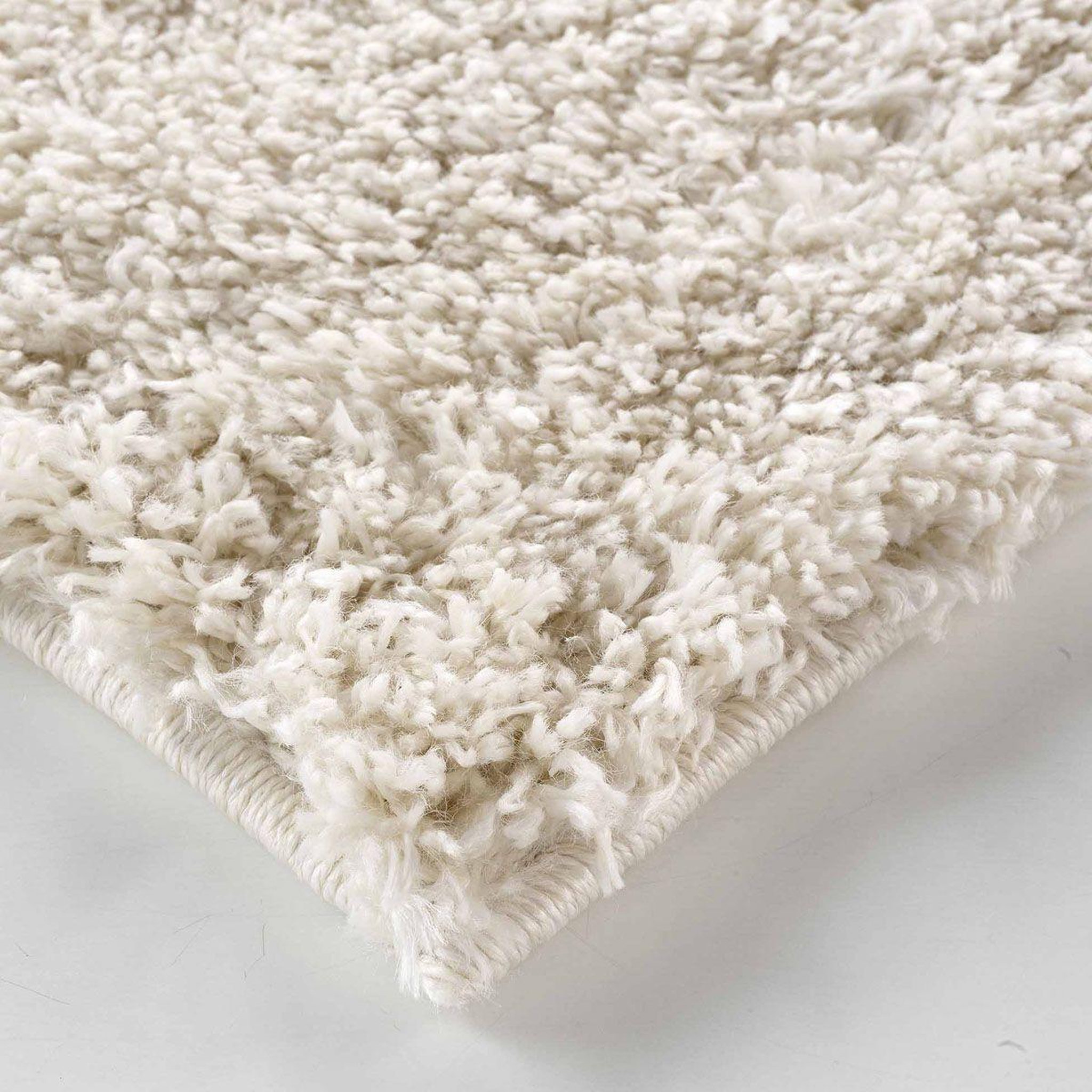Voir la diapositive 2 : Douceur d'Intérieur Tapis Shaggy Uni  Tango  60x110cm Naturel