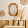 Voir la diapositive 6 : ATMOSPHERA Décoration Murale Ronde  Seagrass  38cm Naturel