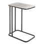 Voir la diapositive 1 : Paris Prix Table d'Appoint Design  Galia  62cm Argent & Noir