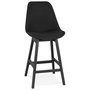 Voir la diapositive 1 : Paris Prix Tabouret de Bar Design  Betona  102cm Noir