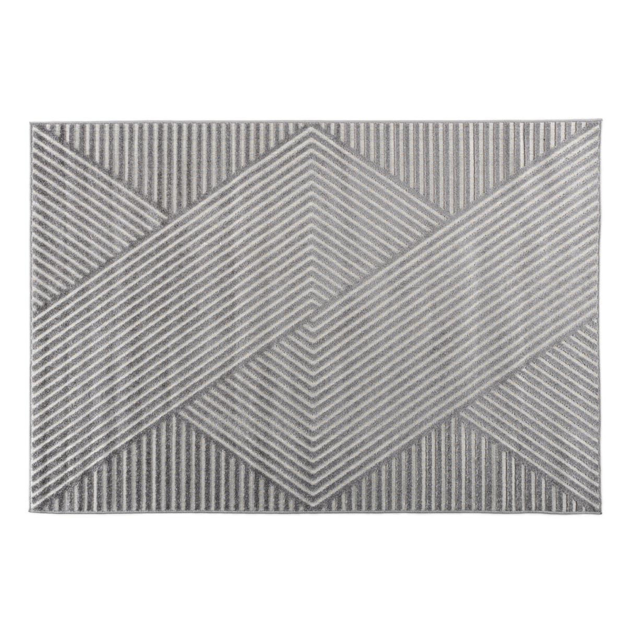 Paris Prix Tapis déco  aron solar  160x230cm gris