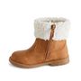 Voir la diapositive 3 : INEXTENSO Bottines montantes brodées bébé fille