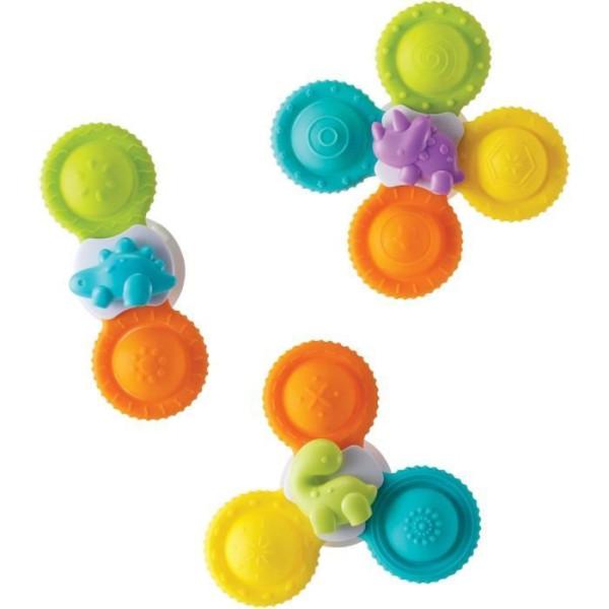 INFANTINO Coffret de 3 spinners - INFANTINO - 305289 - Silicone