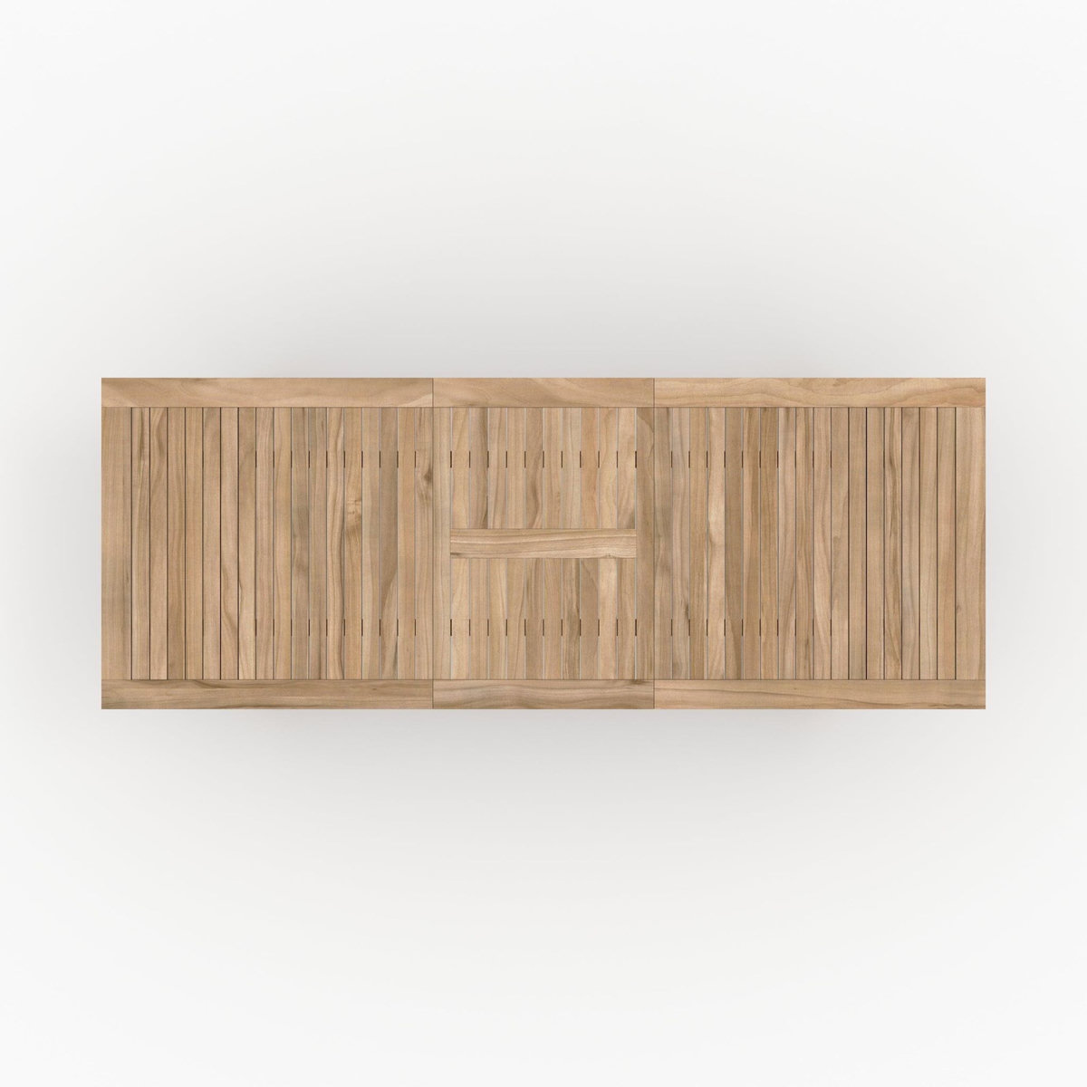 MAISON PAVANE Table et chaises de jardin 8 personnes en bois et résine-Sirivara
