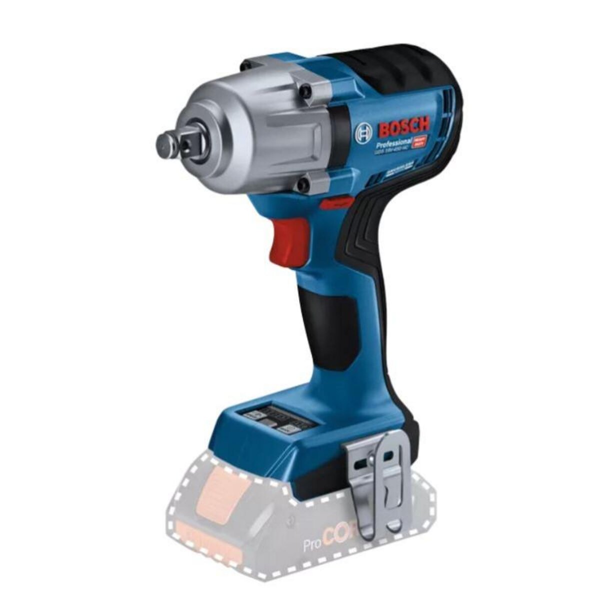 BOSCH Boulonneuse 18V GDS 18V 450 HC Professional (sans batterie ni chargeur) BOSCH 06019K4000