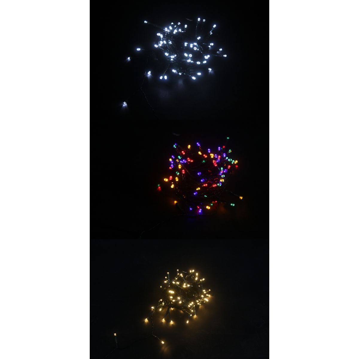 ACTUEL Guirlande solaire extérieure 100 led