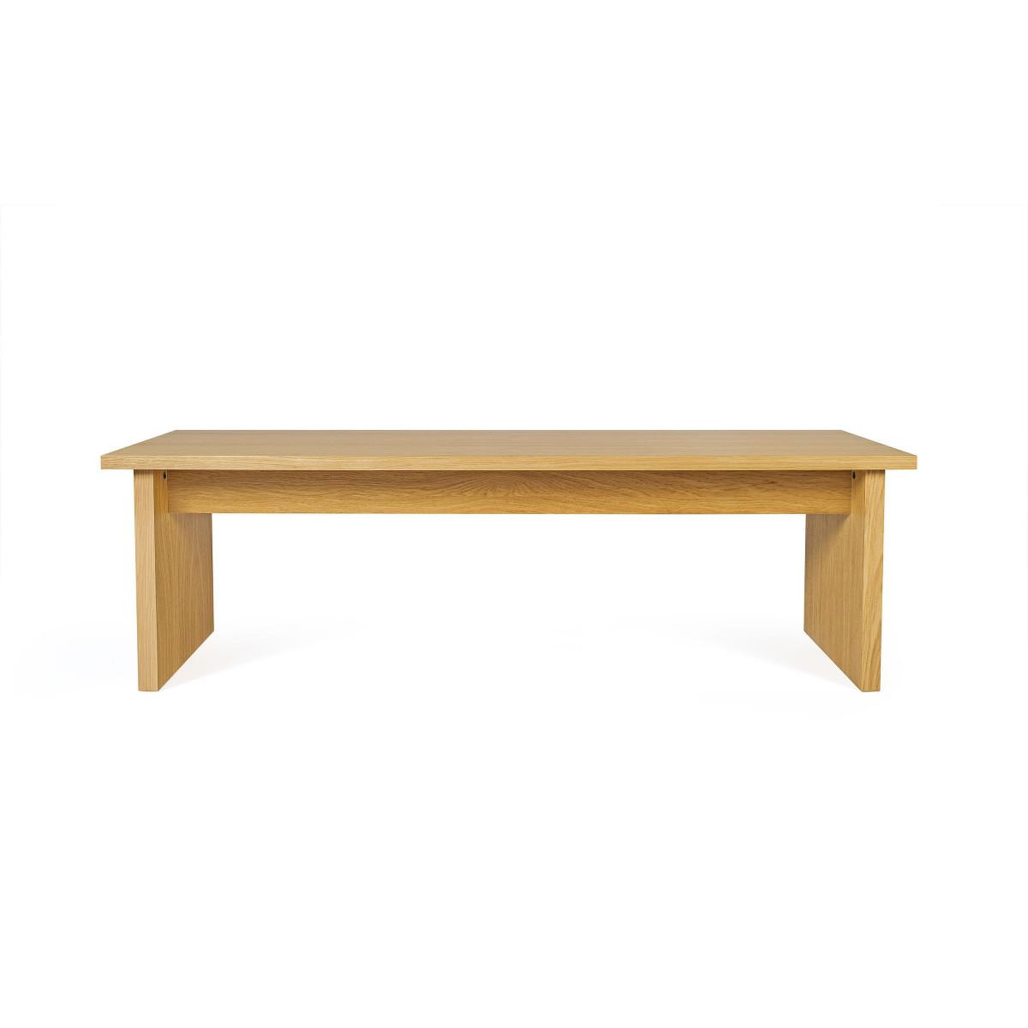 Voir la diapositive 2 : Paris Prix Table basse design en bois  stripe  120cm naturel