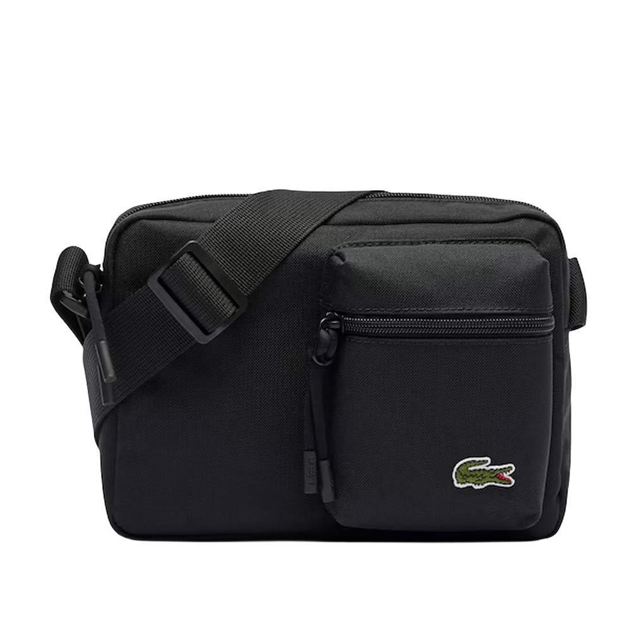 Voir la diapositive 2 : Lacoste Sacoche marine homme lacoste reporter neocroc