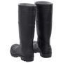Voir la diapositive 5 : VIDAXL Bottes de pluie noir taille 42 PVC